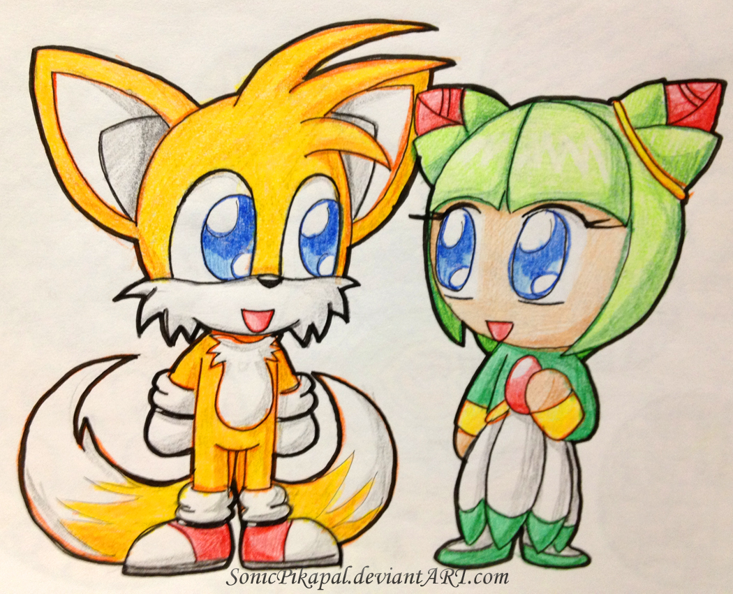 Chibi Tails and Cosmo