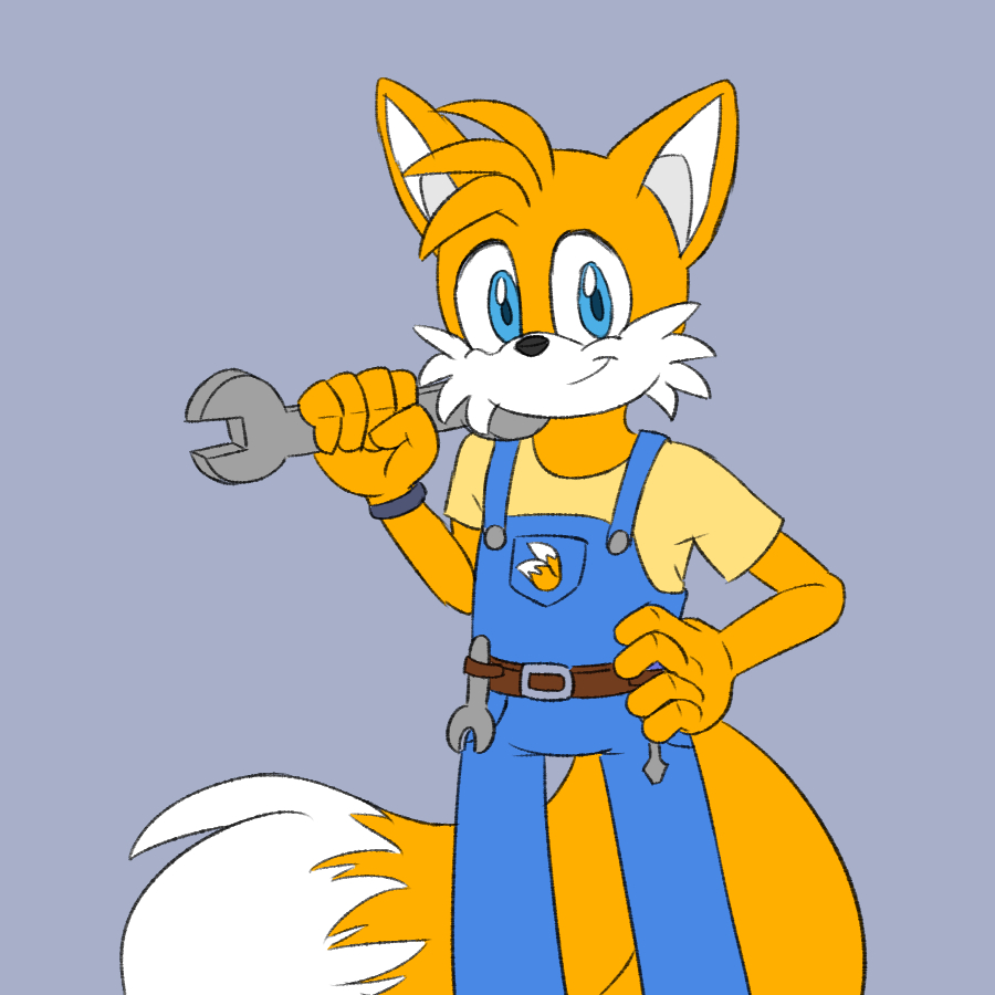 Tails sketch by Lali-Lop on DeviantArt