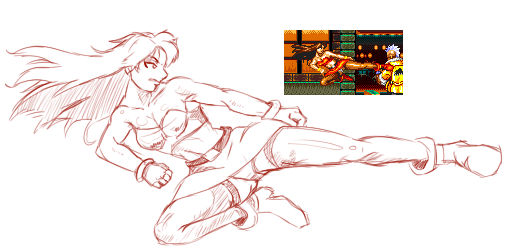 Streets of Rage - Blaze Fielding