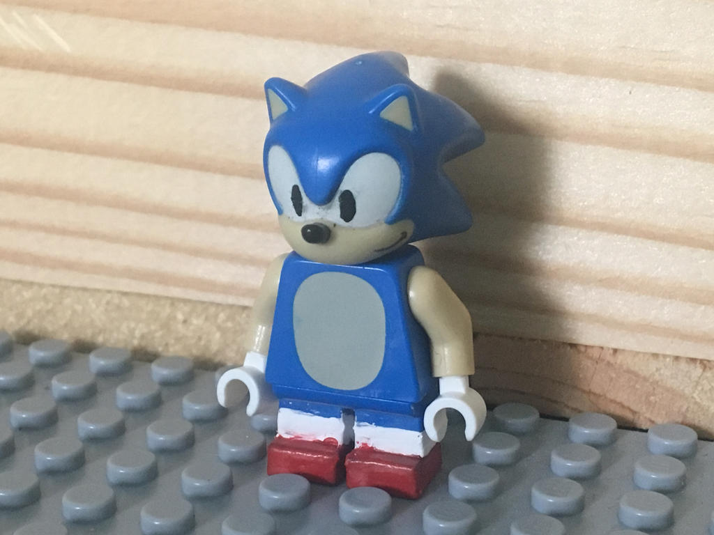 LEGO Classic Sonic (1991) by BlueSeaGlacier on DeviantArt