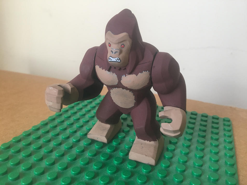 George (Rampage) - Custom LEGO Minifigures by MarshHam on DeviantArt