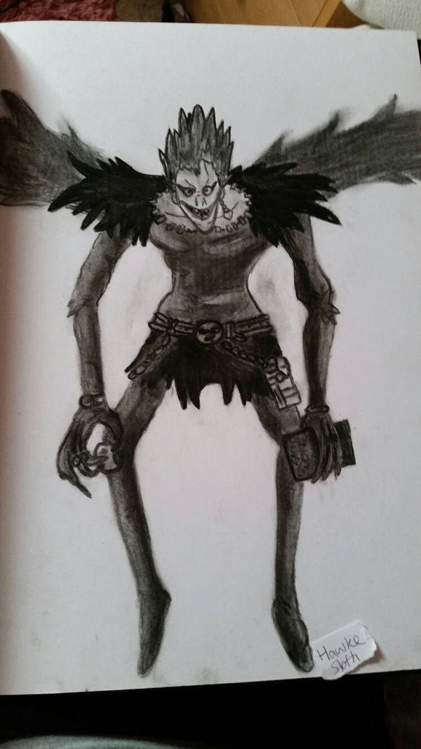 Ryuk drawing by HawkeSloth on DeviantArt