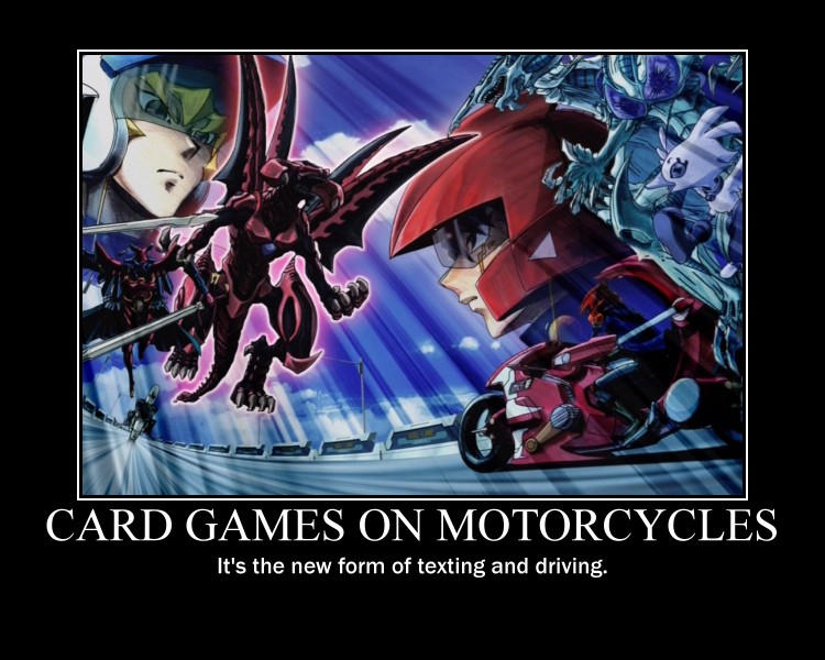 yugioh card games on motorcycles This Is how Turbo dueling in real life will be : r/YuGiOhMemes
