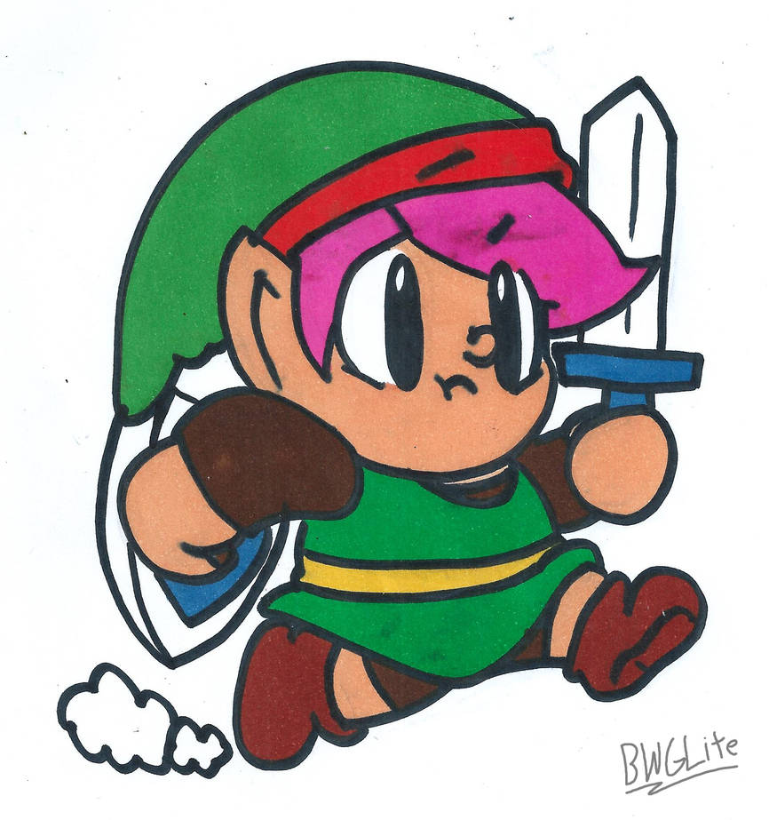 Pink Link by BWGLite on DeviantArt