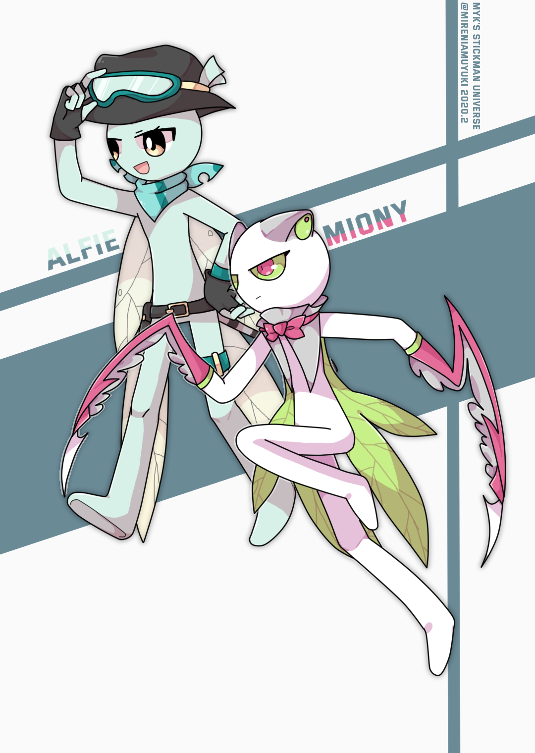 Insect girls by MireniamuYuki on DeviantArt