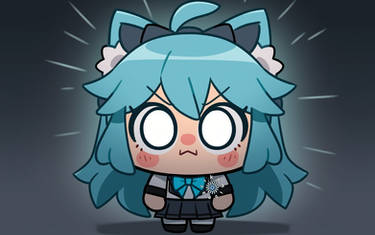 Chibi fur Miku