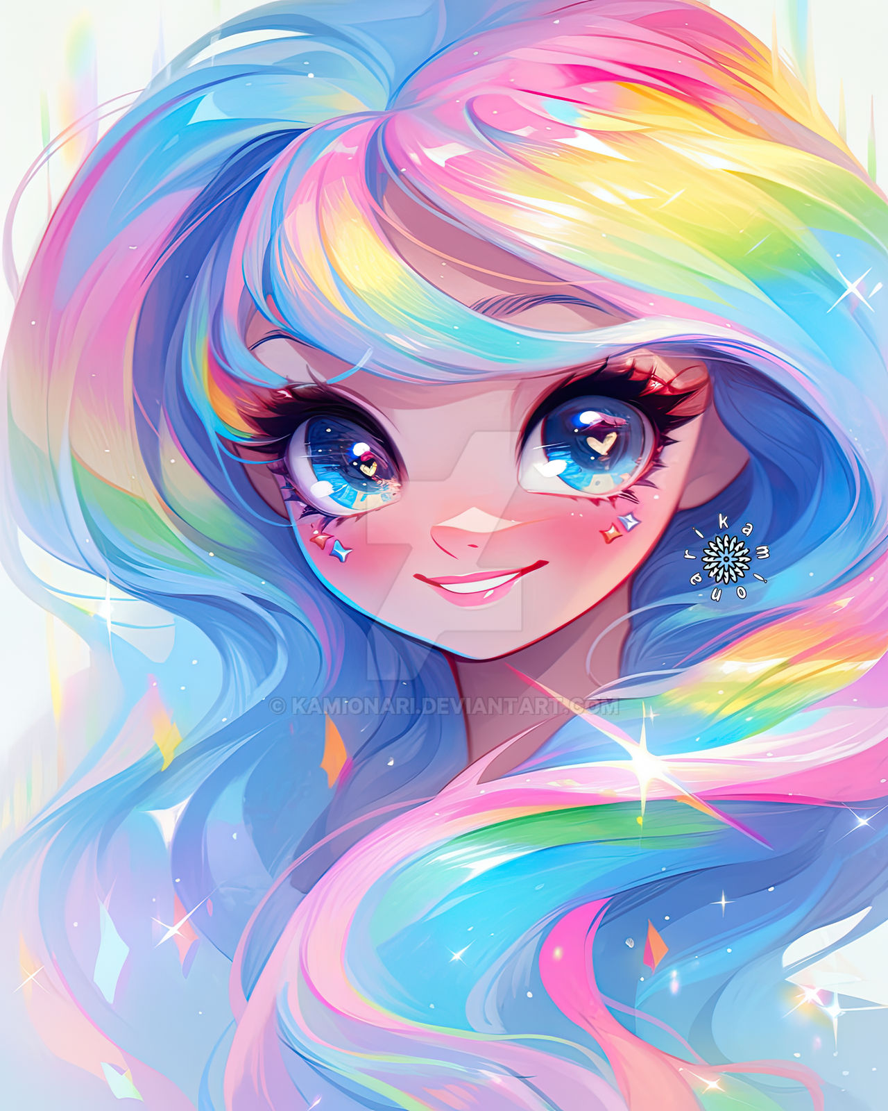 Pretty Ranibow Lovely Rainbow by kamionari on DeviantArt