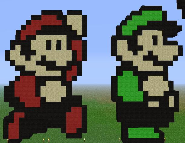 Mario in MineCraft Classic by zerodecoole on DeviantArt