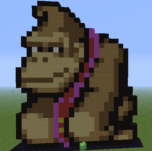 Minecraft - Donkey Kong