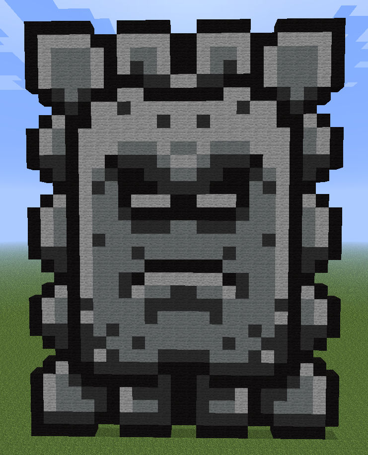 Minecraft - Thwomp by Unstable-Life on DeviantArt