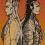 Thranduil and Elrond