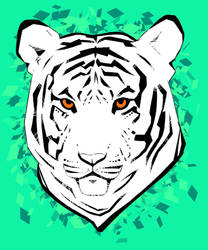 Stylized Tiger