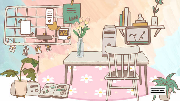 Desktop Wallpaper~Cozy Room