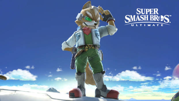 Fox on Super Smash Bros Ultimate