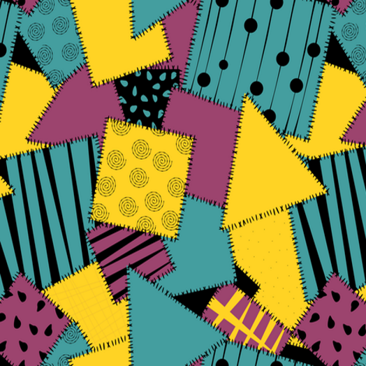 Sally Skellington Pattern by Indica420 on DeviantArt