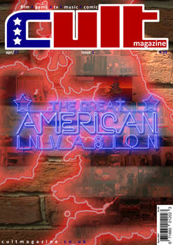 CULT magazine cover mock-up
