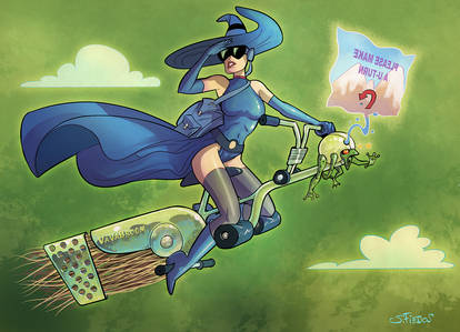 Vavabroom witch