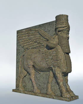 Assyrian Winged Bull