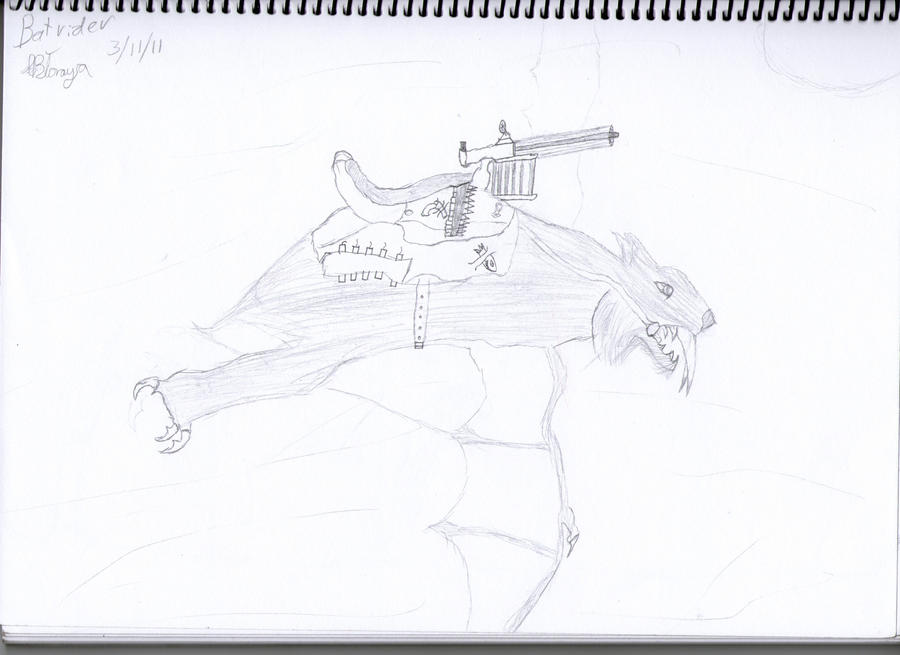 Bat Rider by ArmouredShaman on DeviantArt