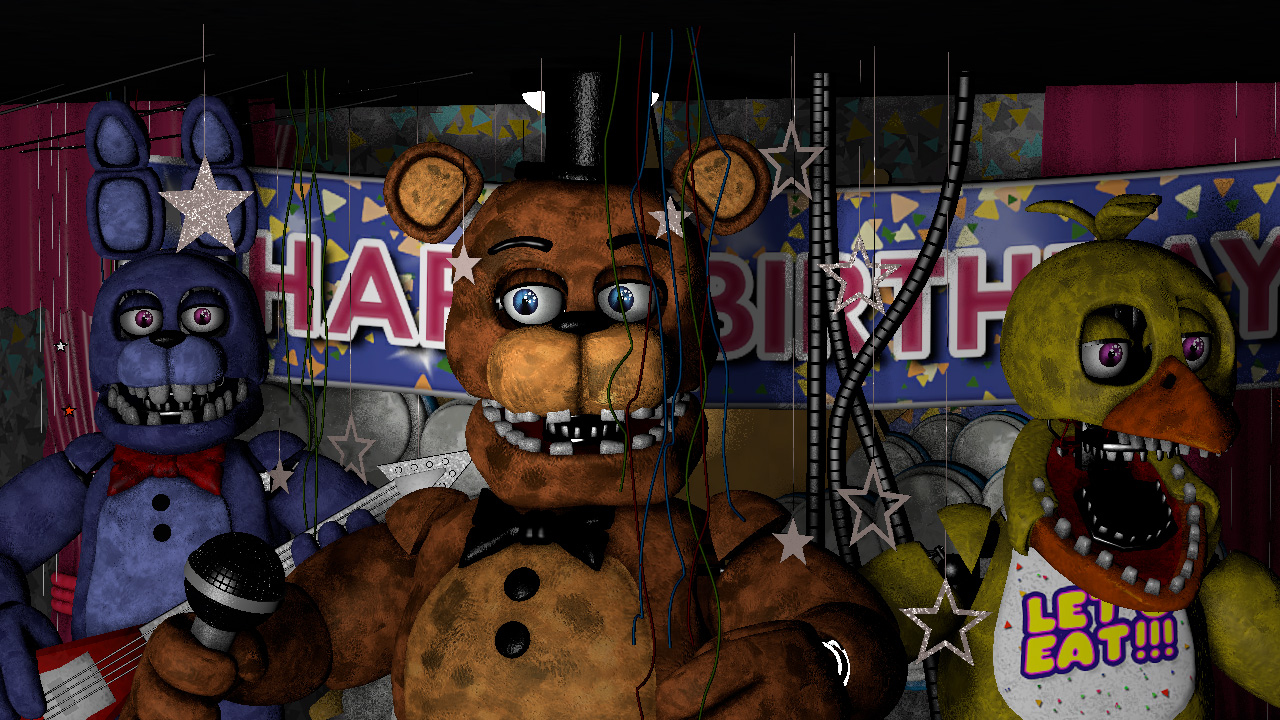 SFM FNAF Fredbear And Friends V5 by mauricio2006 on DeviantArt