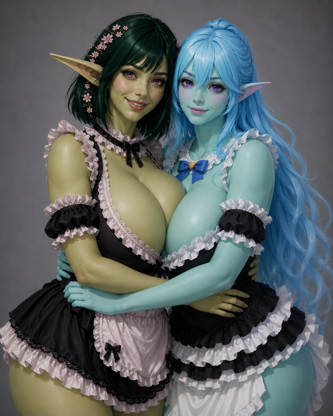 Lilaea_and_Ivy
