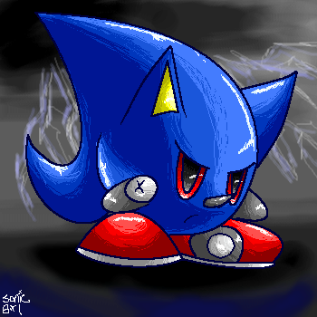 metal sonic- kirby style