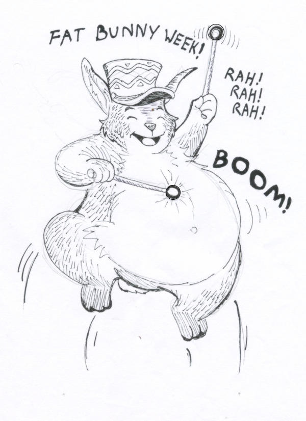A Beat Up Fat Rabbit Bun Rabbit by WillScarlet16 on DeviantArt