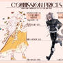 COMMISSIONS OPEN | 2026 Prices - 25% OFF SALE THRU DEC. 31ST