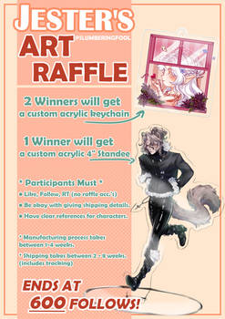 Art Raffle | Road to 600