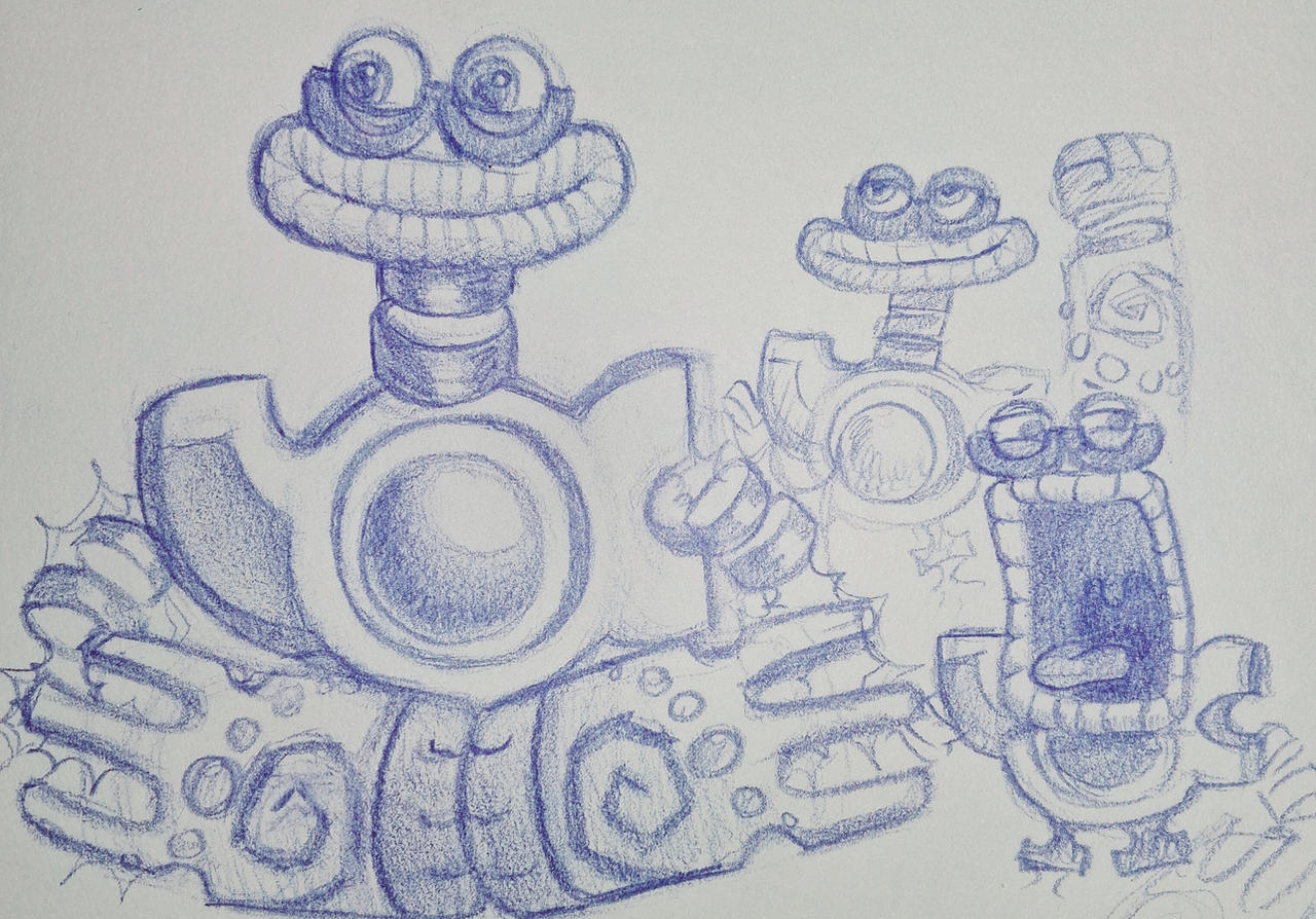 Common Wubbox Rig Common wubbox sketches by WK1905 on DeviantArt