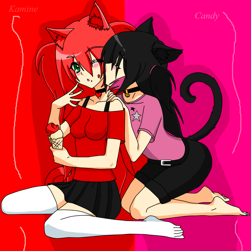 Kamine and Candy (Neko)