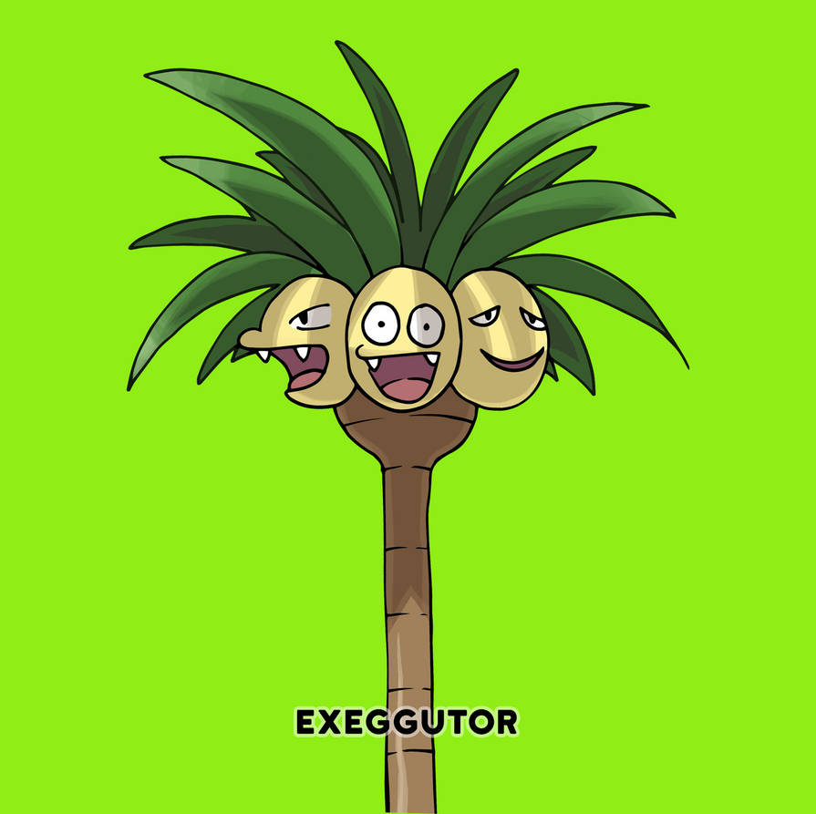 Exeggutor by Gummymon on DeviantArt