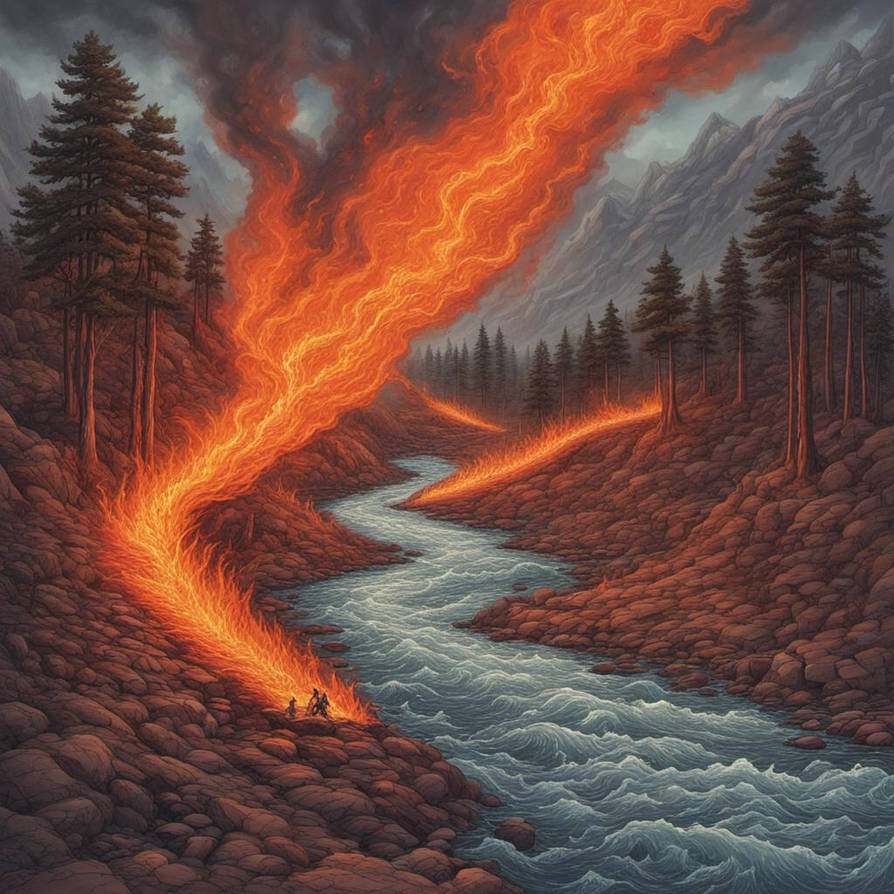 Java Rivers Of Fire River of fire by nickhubbell on DeviantArt