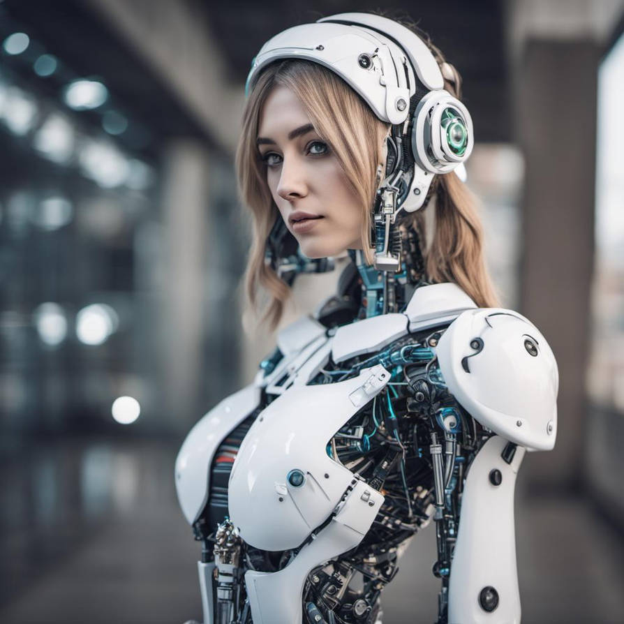 Cosplay Woman Computer Artificial intelligence cosplay woman by nickhubbell on DeviantArt