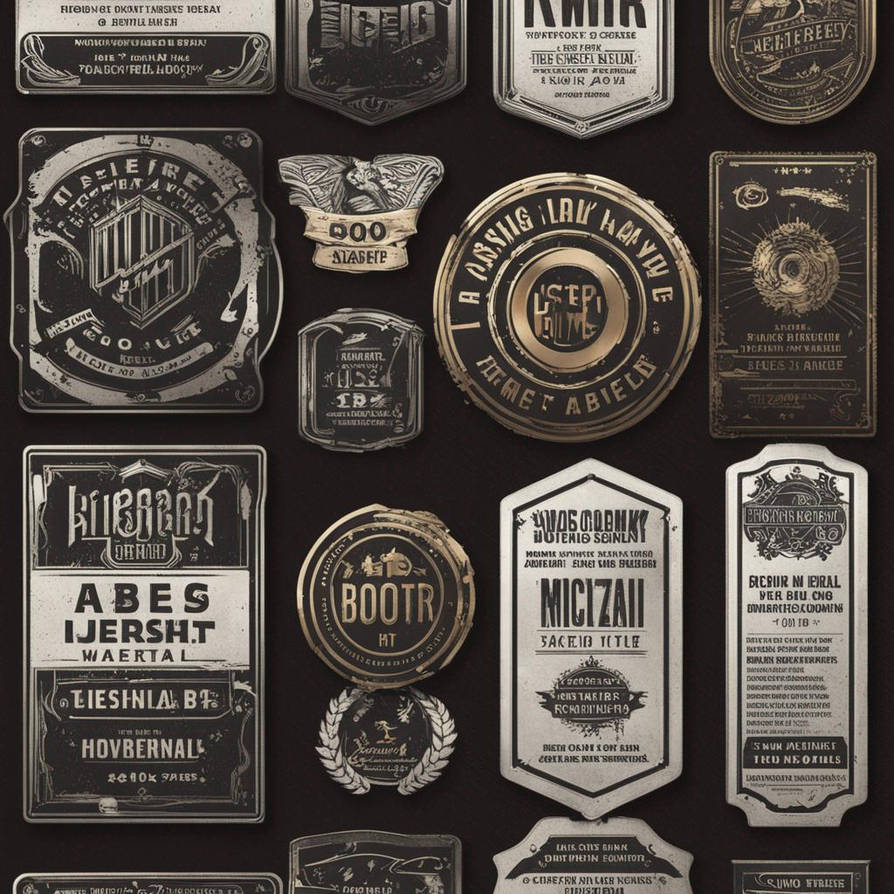Rising above these metal labels by nickhubbell on DeviantArt