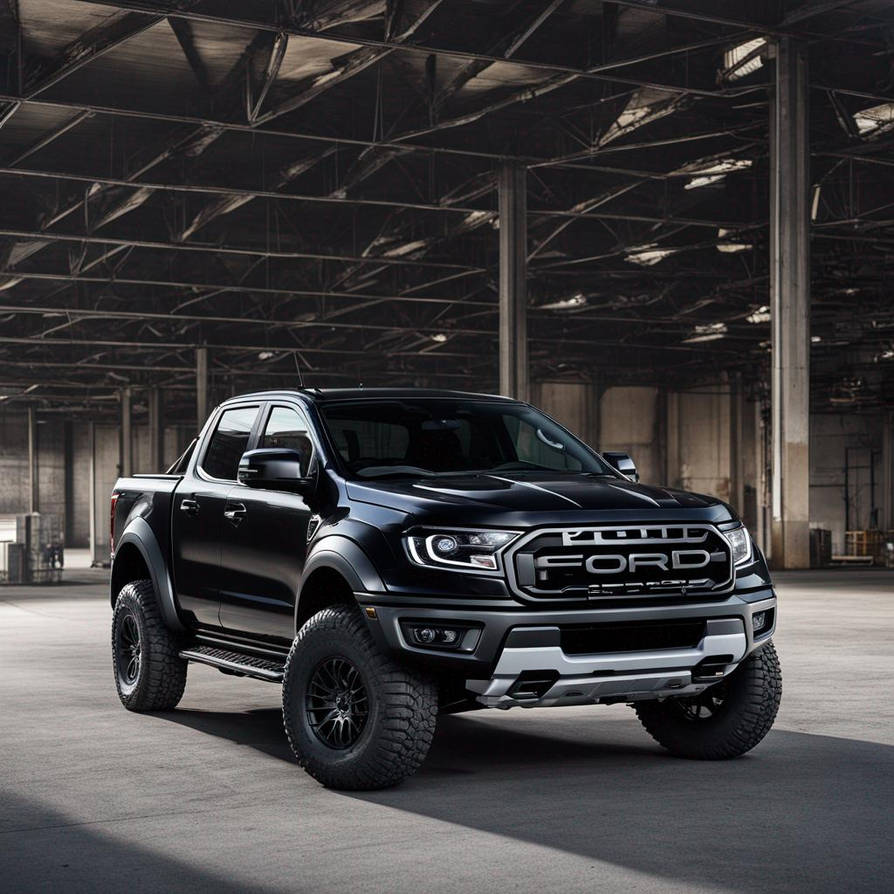 Black 2024 ford ranger raptor by nickhubbell on DeviantArt