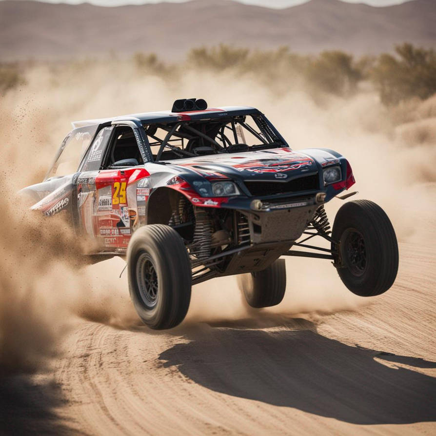 Baja desert racing by nickhubbell on DeviantArt