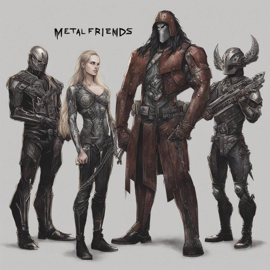 Metal Rivals Metal friends by nickhubbell on DeviantArt