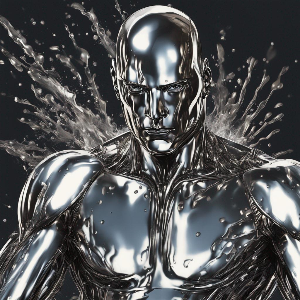Metallic Man Powder I am liquid metal man by nickhubbell on DeviantArt