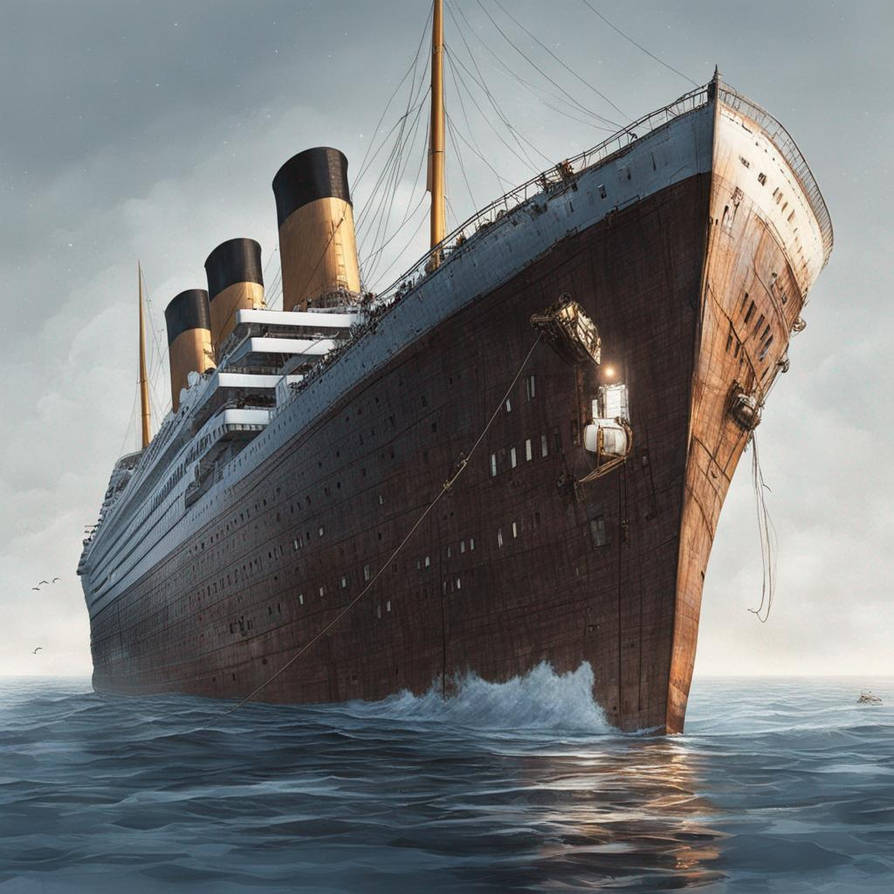 Titanic View Deviantart Titanic by DamienAddams on DeviantArt