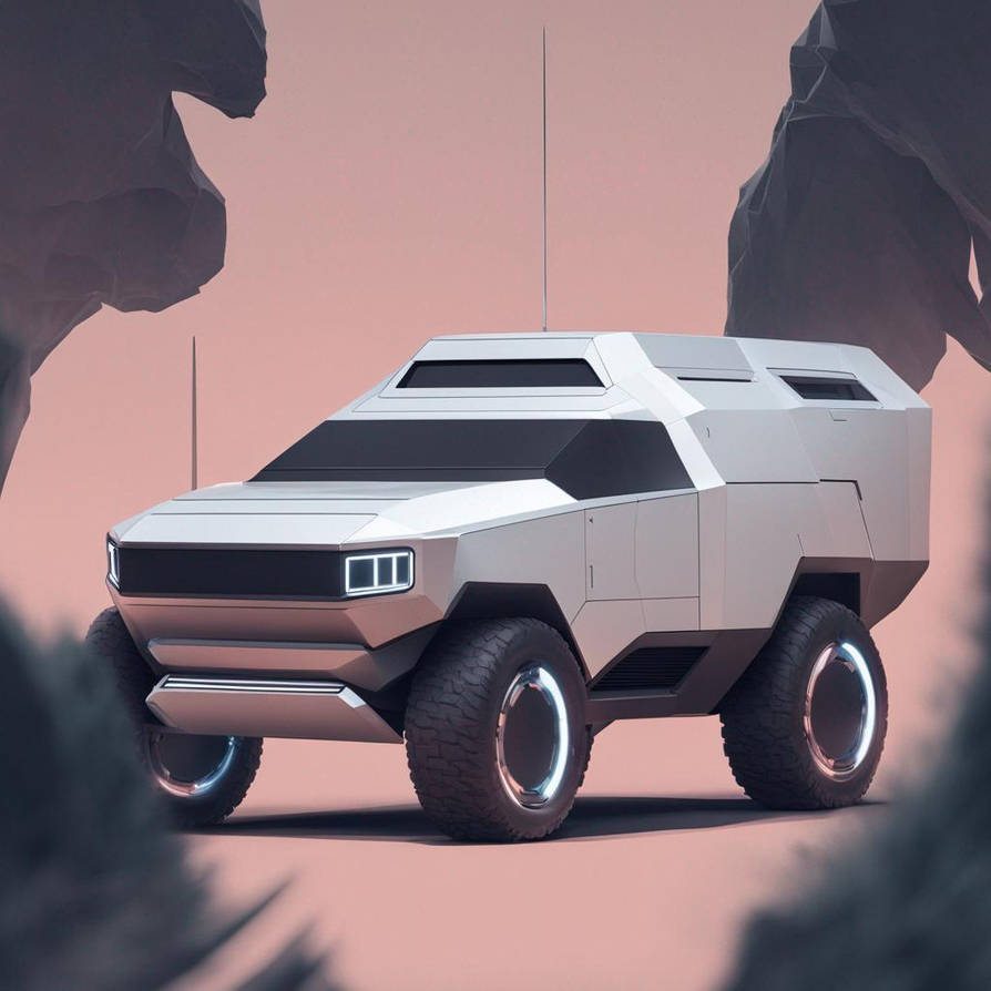 I think the design of the CyberTruck is Quite Eleg by nickhubbell on ...