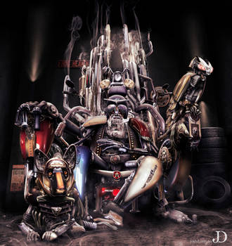 The God of Motorcycling by JoshDykgraaf