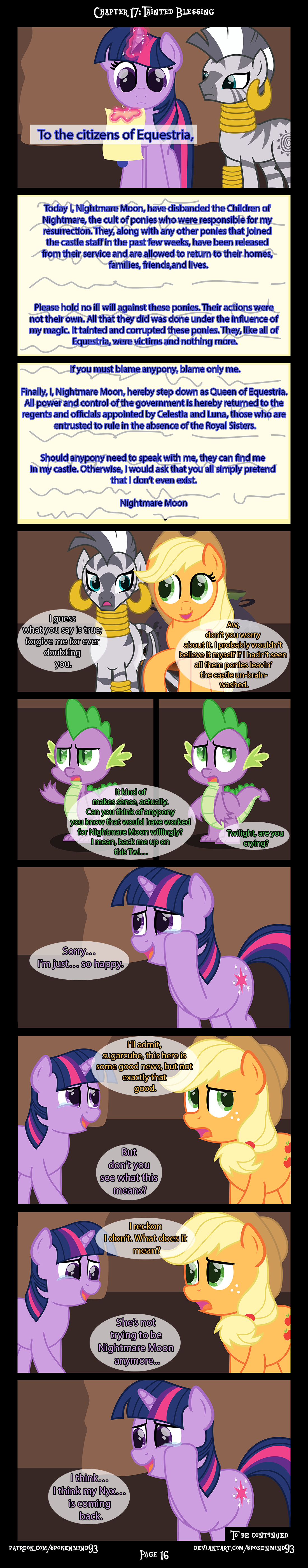 Past Sins: Tainted Blessing P16 END