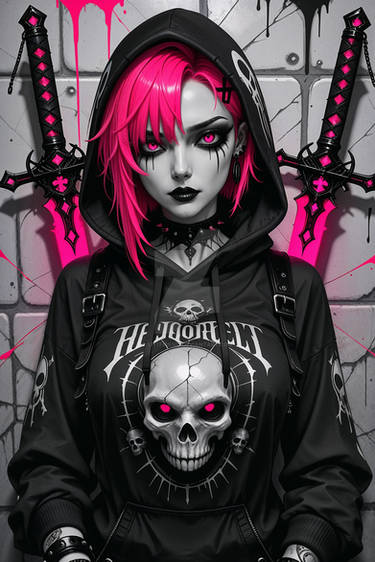 Goth Rumi Huntr/x(Rumi, Mira, and Zoey) by HazbinHotelFan108 on DeviantArt