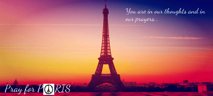 Pray for Paris Tribute
