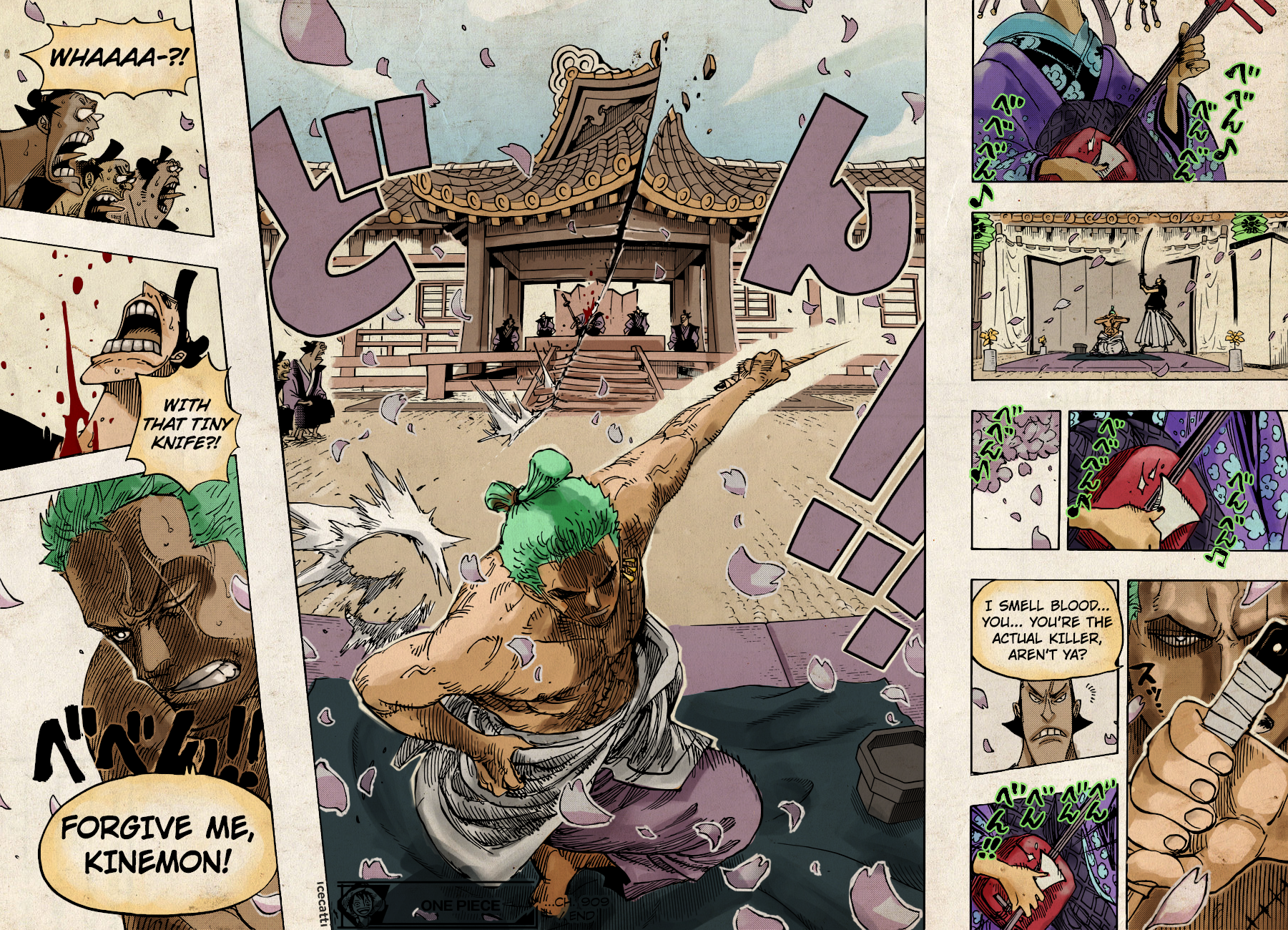 One Piece Chapter 909 Color By Icecatti On Deviantart One Piece Chapter 909 Color By Icecatti On Deviantart