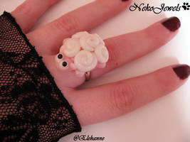 Planked White Sheep Ring