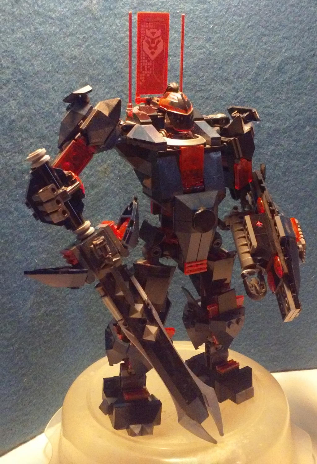 Nexo Knights Black Knight mech revamp by wjones215 on DeviantArt