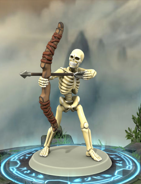 Openforge Skeleton Hero Forge Minecraft Skeleton by wjones215 on DeviantArt