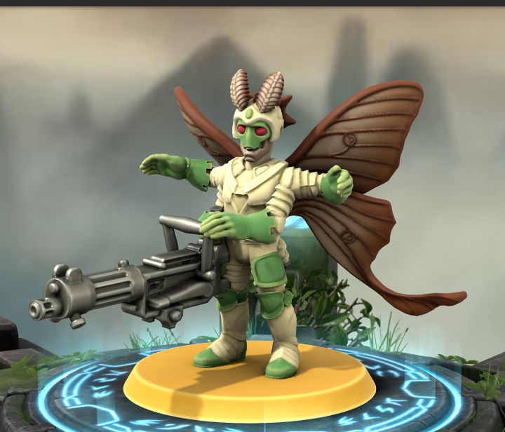 Hero Forge Mothmon by wjones215 on DeviantArt